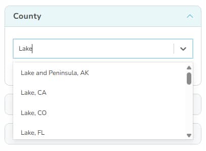 Choose by County