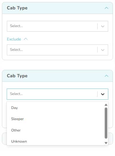 FMCSA SAFER Cab Type Data in ProsperFleet