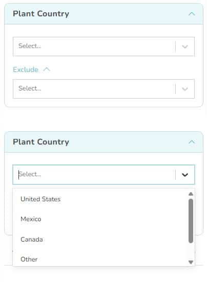 FMCSA SAFER Vehicle Plant Country Data in ProsperFleet