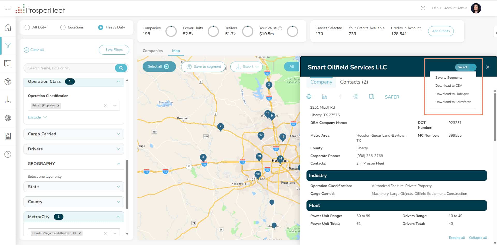 ProsperFleet Map Download Single Company from Slidein ProsperFleet Map Download Single Company from Slidein