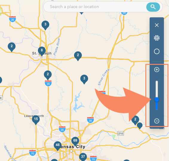 ProsperFleet Map Zoom Tool